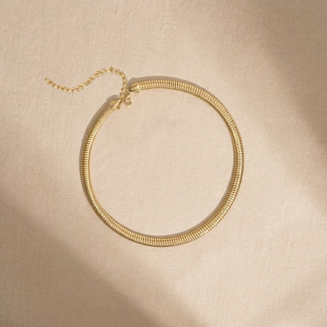 Orin Vale Gold Bead Necklace