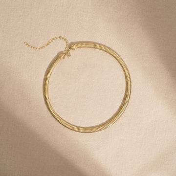 Orin Vale Gold Bead Necklace