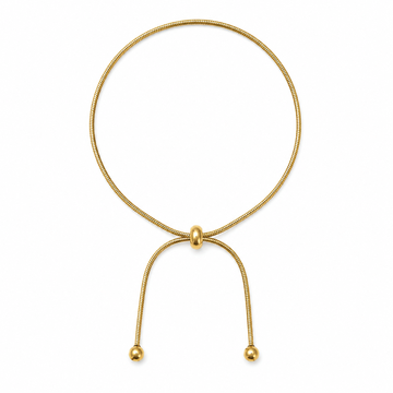 Aurora Slider Necklace – Gold Edition