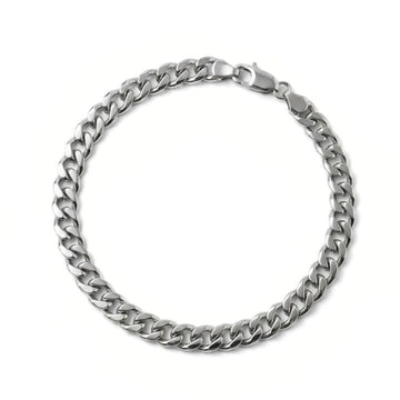 Silver Forge Chain Bracelet (19g)