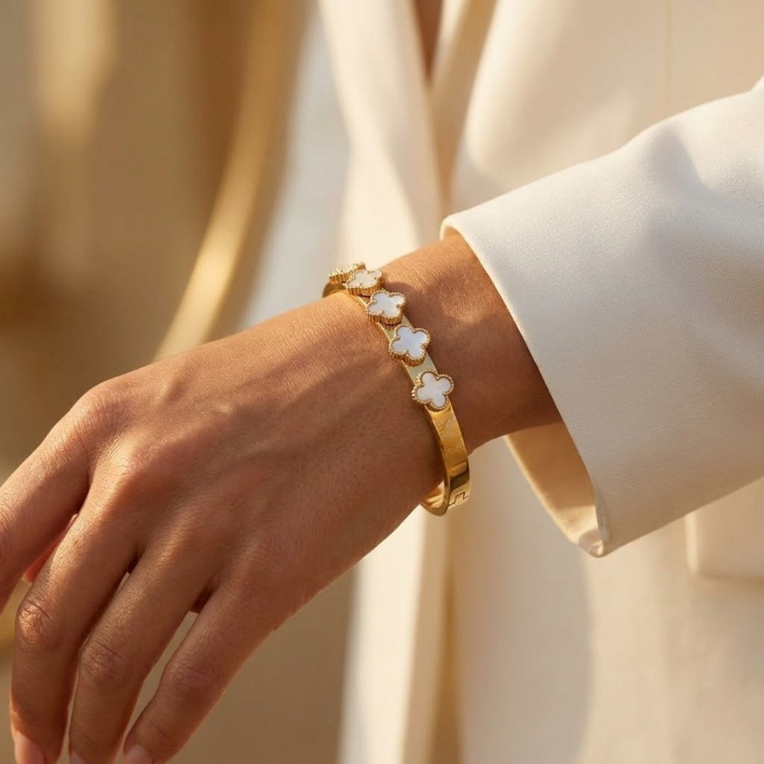 Alba Fleur Link Bangle