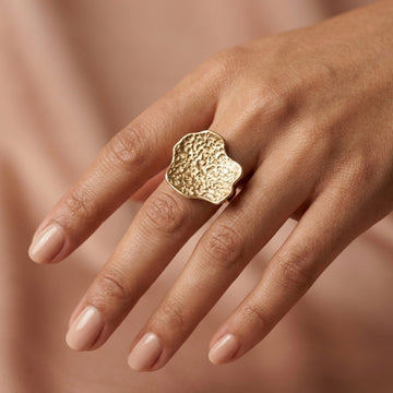 Aurelia Bold Adjustable Gold Ring