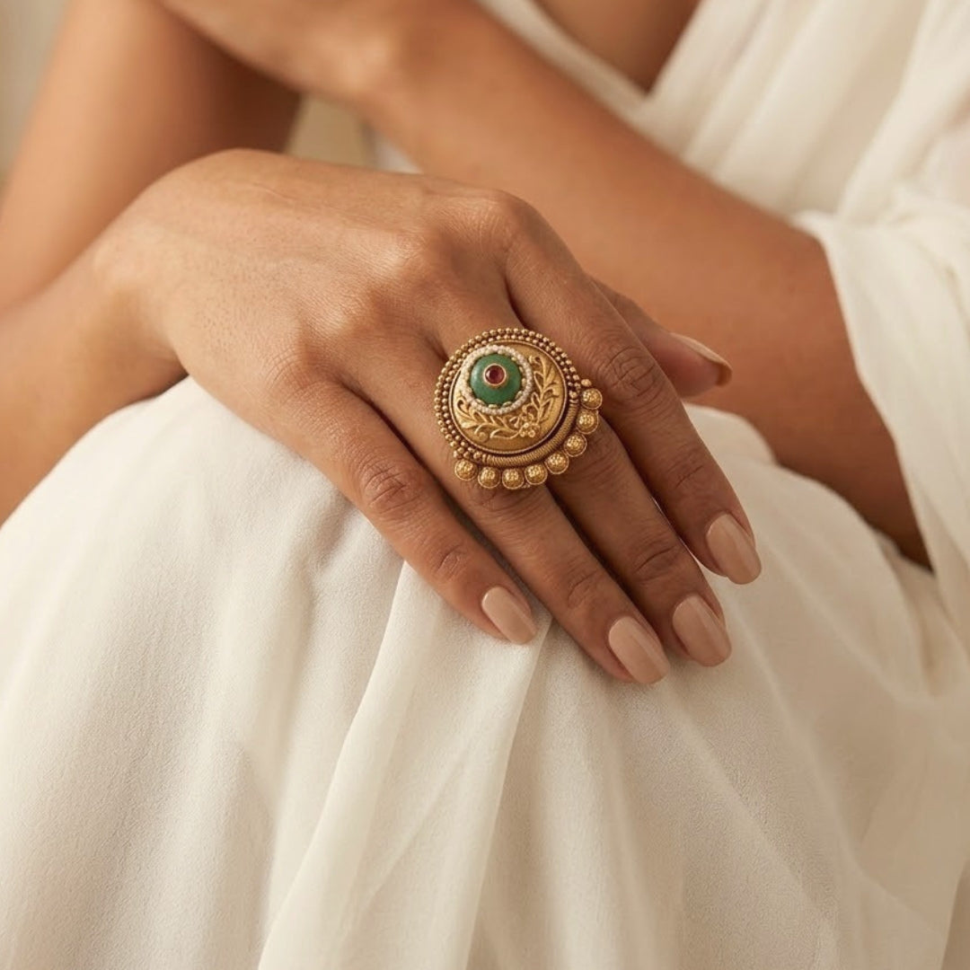 Zariya Heirloom Dome Ring