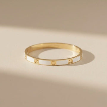 Aurelian Ivory Link Bangle