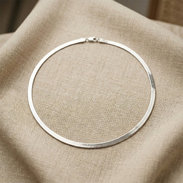 Snake Necklace 925 Silver (22cm)