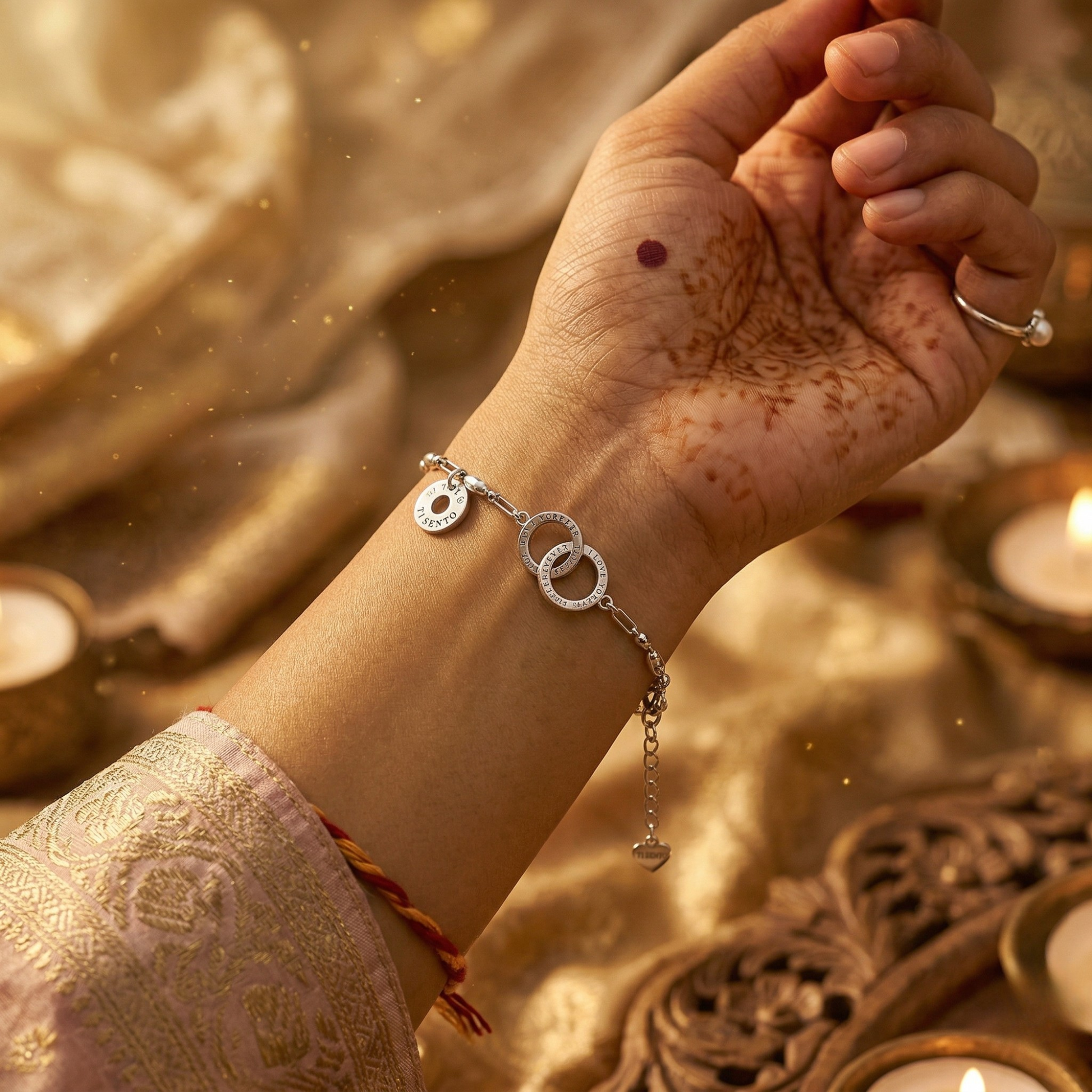 925 Silver Forever Loop Bracelet