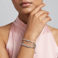 925 Silver Layered Bracelet
