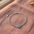 925 Silver Radiant Evil Eye Bracelet
