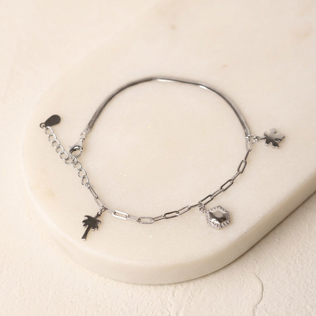 925 Silver Wanderer’s Charm Link