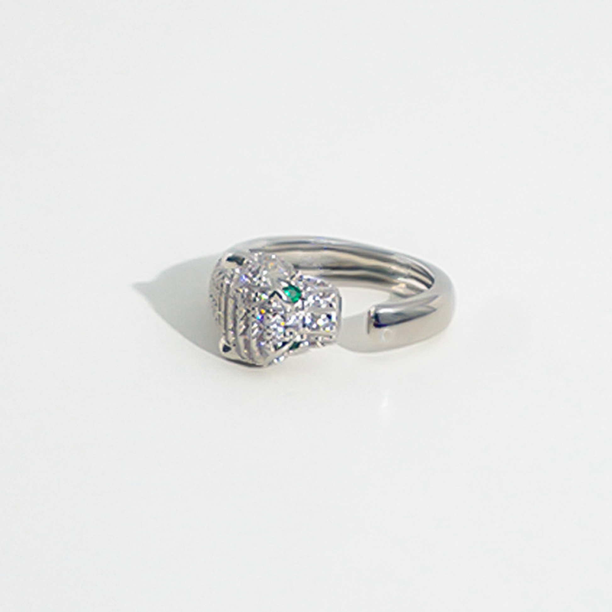 Emerald Hunter Adjustable Ring