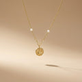 Flora Coin Necklace
