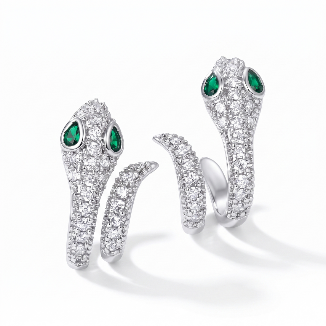 Roma Serpenti Silver Earrings