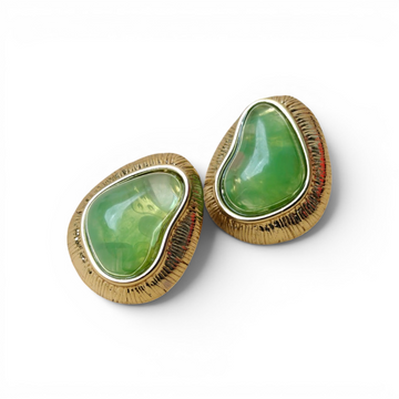 Jade Lagoon Studs