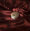 Handcrafted 925 Silver Lotus Kumkum Box