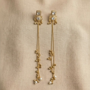 Zareen Meher Jhumar Drop Earrings