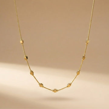Orin Vale Gold Bead Necklace
