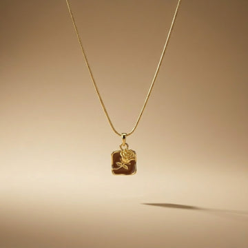 Roselle Charm Necklace