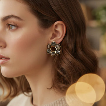 Smoky Quartz Earrings