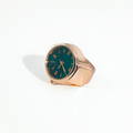 The Emerald Era Ring Watch (Rose gold) Adjustable