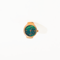 The Emerald Era Ring Watch (Rose gold) Adjustable