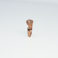 The Empress Panther Rose Gold Adjustable Ring
