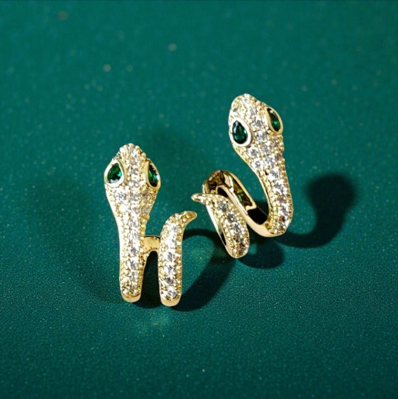 Roma Serpenti Gold Earrings