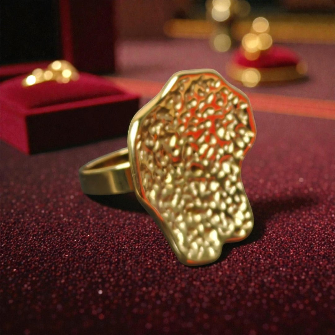 Aurelia Bold Adjustable Gold Ring