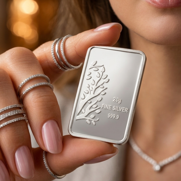 999.9+ Purest Silver Bar, Banyan Tree 20 Gram Coin