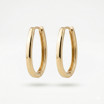 Classic Gold Hoop Earrings