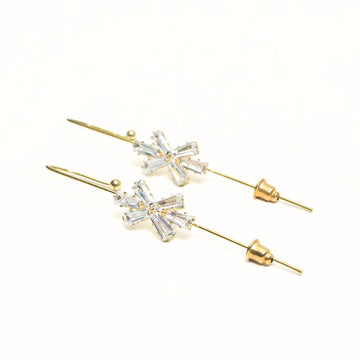 Aurex Arc Crystal Ear Climbers