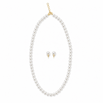 Classic Pearl Grace Necklace Set